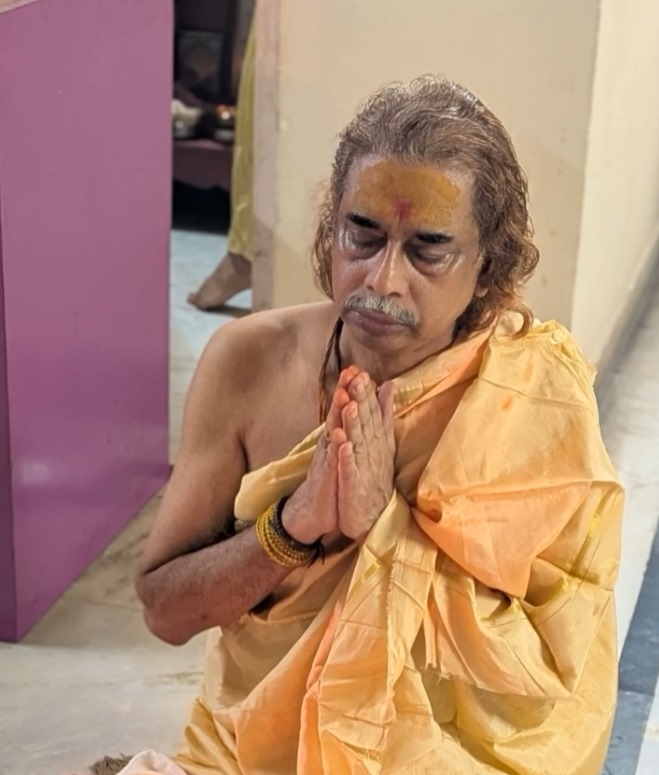 श्री सर्वभूत जी माँ भगवती के ध्यान में